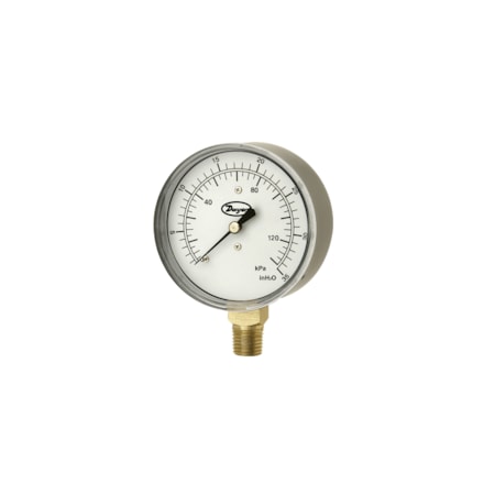 Dwyer Instruments Low pressure gage, range -100-0" w.c. (-25-0 kPa). LPG4-D7722N